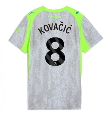 Manchester City Mateo Kovacic #8 Tredjetrøje Dame 2025-26 Kortærmet